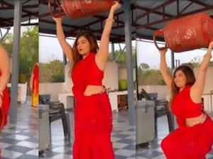 Perkasa! Wanita Ini Jago Angkat Tabung Gas Buat Masak Perkasa! Wanita Ini Jago Angkat Tabung Gas Buat Masak