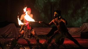 Potret Sendratari Pertempuran Terakhir Suku Dayak