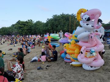 Potret Pariwisata Sanur Bali yang Mulai Menggeliat Potret Pariwisata Sanur Bali yang Mulai Menggeliat
