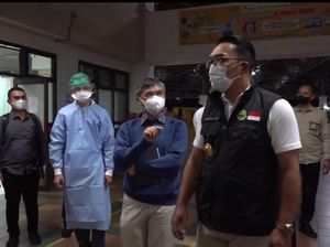 Tren COVID-19 Melonjak, Ridwan Kamil Pantau RSHS Bandung
