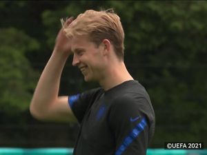 Belanda Vs Ukraina, Momen-momen Terbaik Sesi Latihan Oranje