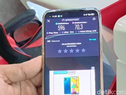 Jajal Jaringan 5G di Medan Sampai 596 Mbps