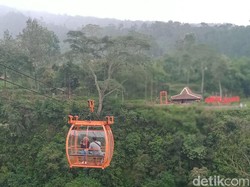 Dibikin Deg-degan, Naik Gondola ke Kampung Terpencil di Klaten