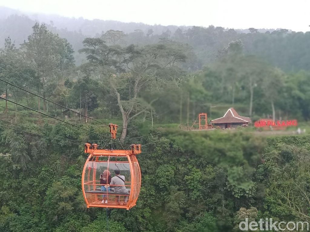 Dibikin Deg-degan, Naik Gondola ke Kampung Terpencil di Klaten Dibikin Deg-degan, Naik Gondola ke Kampung Terpencil di Klaten