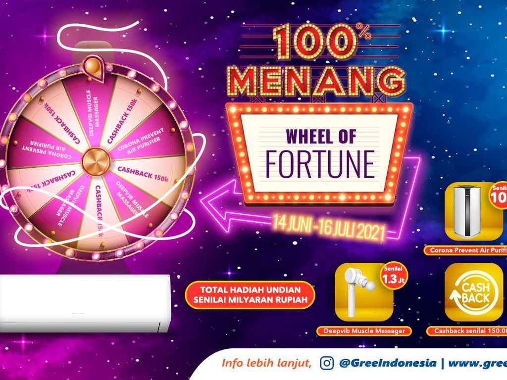 Promo AC Gree Manjakan Konsumen, Berhadiah Total Miliaran Rupiah! Promo AC Gree Manjakan Konsumen, Berhadiah Total Miliaran Rupiah!