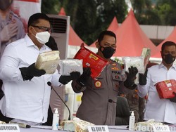 Sabu 1,1 Ton Senilai Rp 1,6 T Digagalkan Polisi, Akan Diedarkan di Jawa