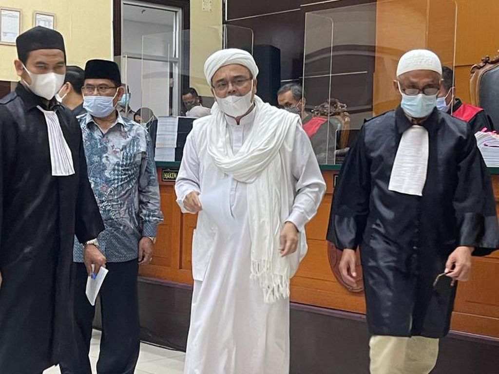 Habib Rizieq Divonis 4 Tahun Penjara di Kasus Swab RS Ummi Habib Rizieq Divonis 4 Tahun Penjara di Kasus Swab RS Ummi