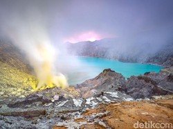 Akan Ada Sarana Air Bersih di Kawah Ijen
