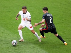 Inggris Vs Kroasia: Tak Ada Demam Panggung di Kamus Tiga Singa