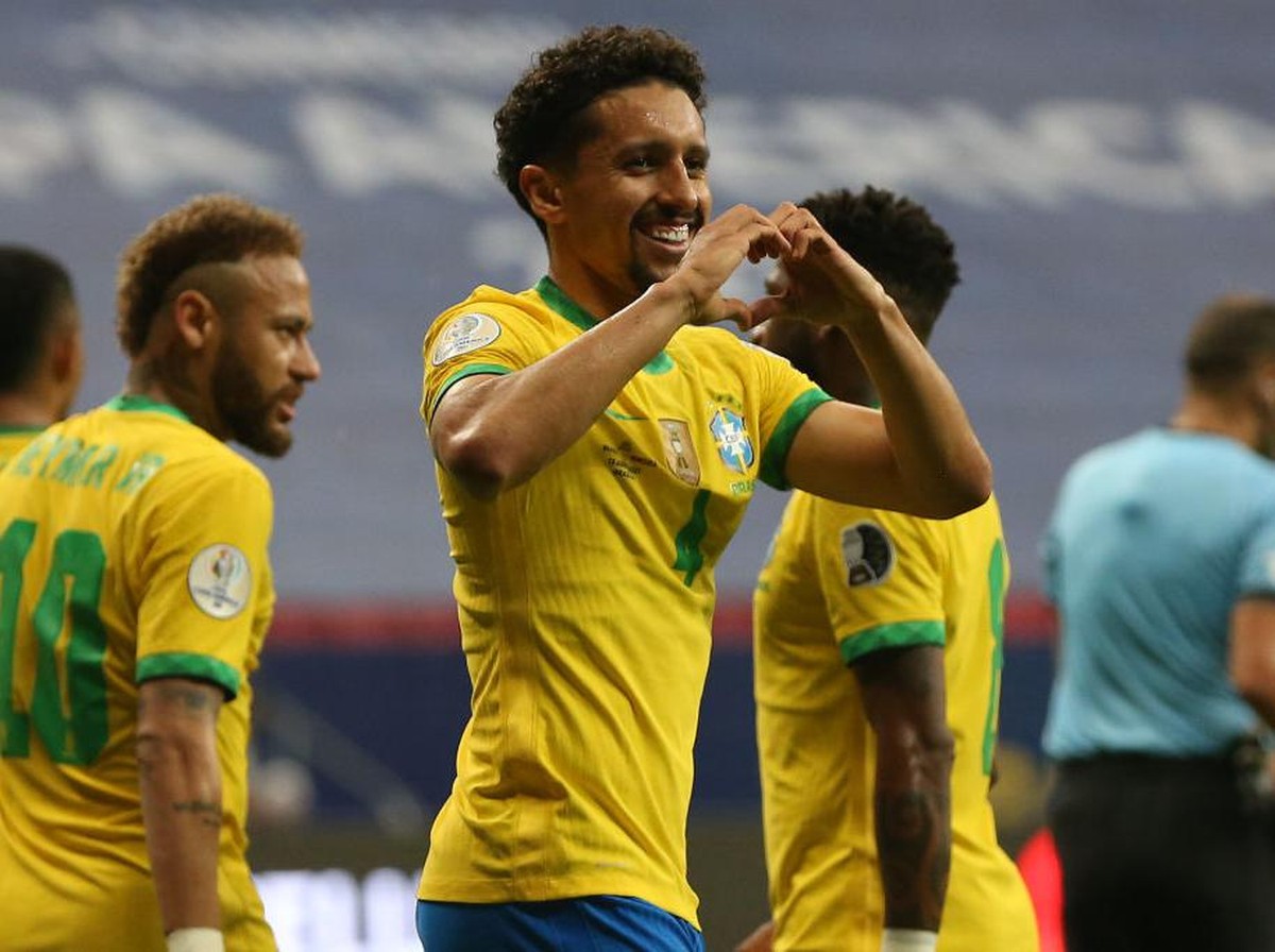 Brasil vs Venezuela: Marquinhos ungkap kunci Selecao menang besar di laga pembuka Copa America 2021. (Foto: Getty Images/Buda Mendes)