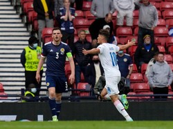 Hasil Skotlandia Vs Rep Ceko: Schick Pahlawan, Tartan Army Tumbang 0-2