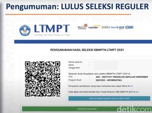 Pengumuman SBMPTN 2021: Data Penerimaan hingga Cara Daftar Ulang Pengumuman SBMPTN 2021: Data Penerimaan hingga Cara Daftar Ulang