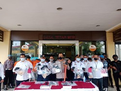 Pencurian Besi Penyangga Jalan Akses PLTGU Tj Priok, 3 Orang Ditangkap