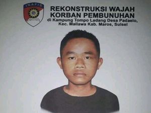 Polisi Rekonstruksi Wajah Mayat Pria Hangus Dibakar di Maros Sulsel