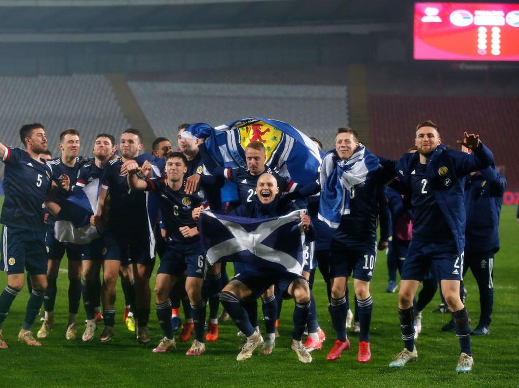 Skotlandia Tak Mau Cuma Numpang Lewat di Piala Eropa 2020