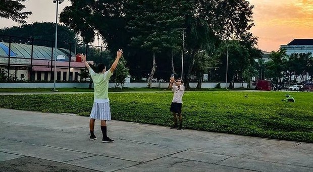 Taman Lapangan Banteng di Jakarta Pusat.