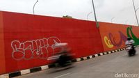 Terlalu! Flyover Gaplek Jadi Korban Aksi Vandalisme