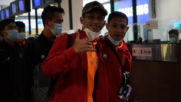 Timnas Indonesia, Osvaldo Haay dan Evan Dimas Darmono, menjalani karantina.