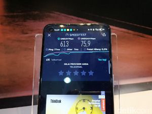 Jaringan 5G di Denpasar Capai 613 Mbps Jaringan 5G di Denpasar Capai 613 Mbps
