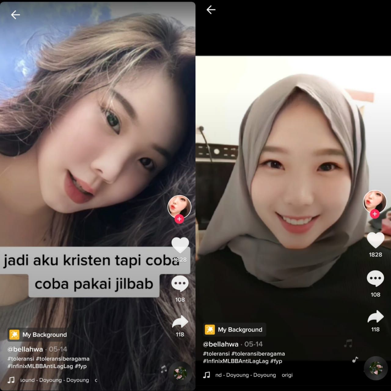 Viral Tiktok Wanita Nasrani Yang Ngaku Senang Pakai Hijab 