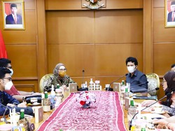 Wagub Emil Bertemu Stafsus Presiden Angkie Yudistia, Ini yang Dibahas