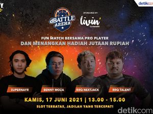 Ini Dia Para Juara dBattle Arena Call of Duty: Mobile, Selamat!