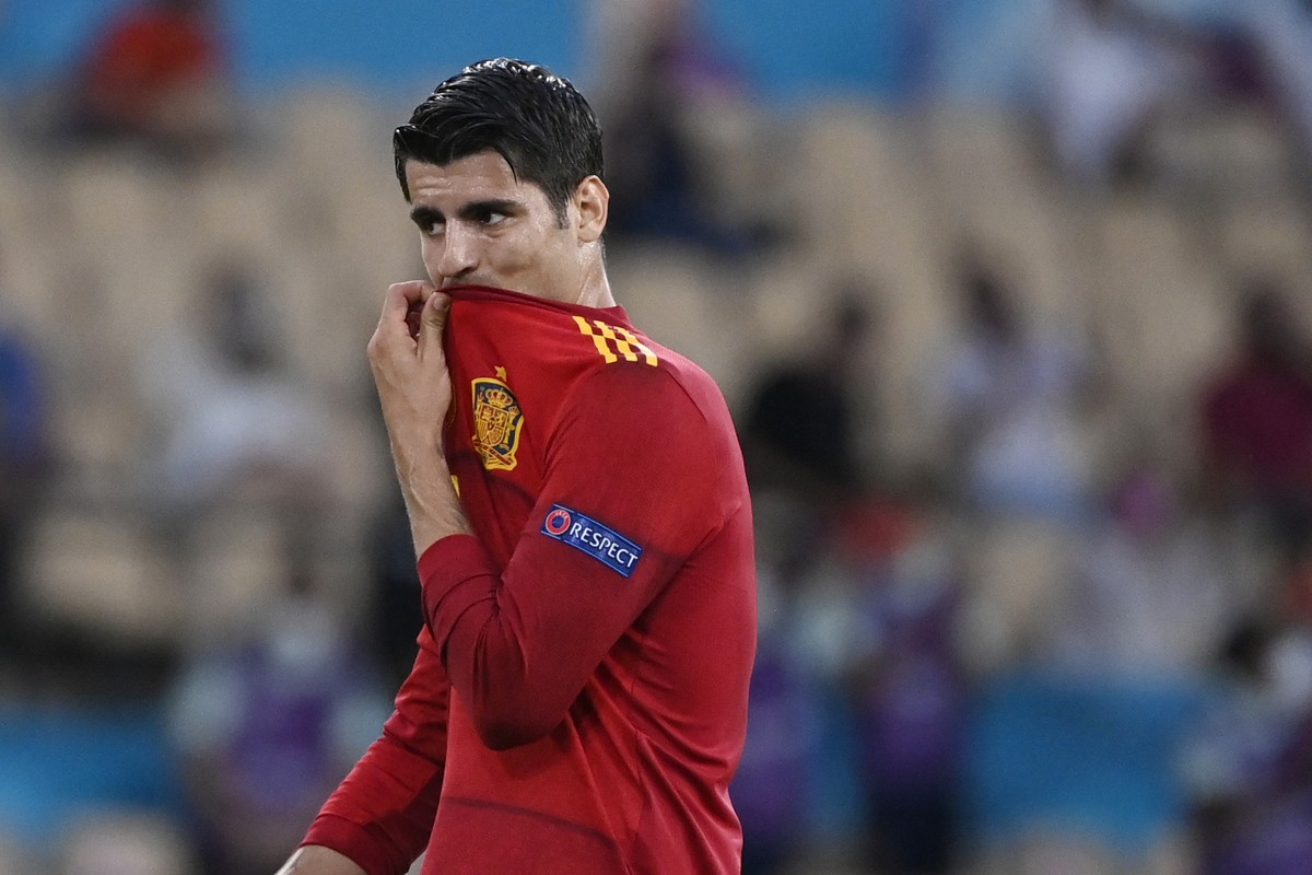 Alvaro Morata Butuh Dipeluk (AP)