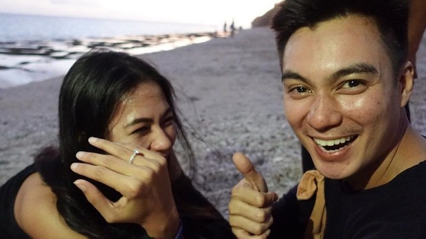 Baim Wong dan kekasihnya/ sumber: instagram.com/baimwong Baim Wong dan Kekasihnya