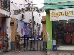 Di Kota Mojokerto, Satu Gang Di-lockdown Gegara 5 Warga Positif COVID-19