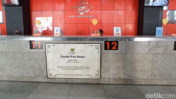Foto Rumah Sakit Perang yang Jadi Kantor Pos