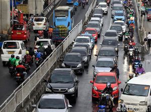 Kemacetan Ibu Kota di Tengah Lonjakan Corona