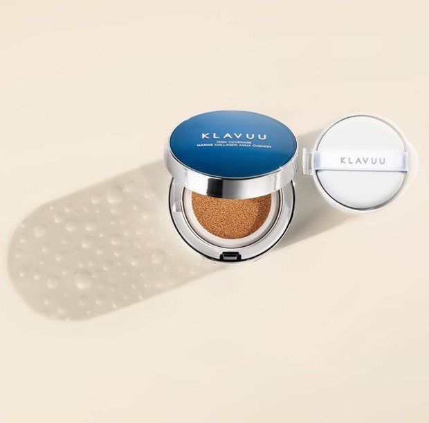 Klavuu Blue Pearlsation High Coverage Marine Collagen Aqua/Foto : klavuu_official Blue Pearlsation High Coverage Marine Collagen Aqua
