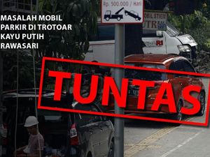 Before-After Pembatas Trotoar Dipasang Halau Parkir Liar di Rawasari Jakpus Before-After Pembatas Trotoar Dipasang Halau Parkir Liar di Rawasari Jakpus