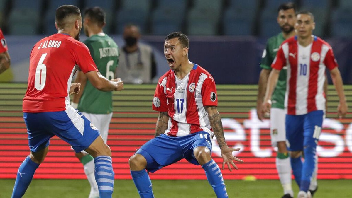 Paraguay menang 3-1 atas Bolivia di laga pertama Copa America 2021 (Foto: AP/Eraldo Peres)