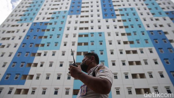 Rusun Nagrak Cilincing Siap Isolasi Pasien COVID-19