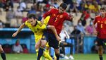 Skor Kacamata Spanyol vs Swedia di Depan Spider-Man & Superman