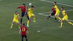 Skor Kacamata Spanyol vs Swedia di Depan Spider-Man & Superman