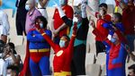 Skor Kacamata Spanyol vs Swedia di Depan Spider-Man & Superman