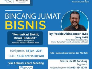 bjb Gelar Webinar soal Cara Membangun Komunikasi Bisnis Efektif