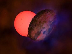 Misteri Bintang Raksasa Berkedip di Pusat Bima Sakti