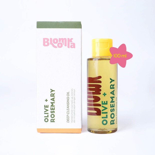 BLOOMKA Olive + Rosemary Deep Cleansing Oil