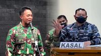 5 Foto Kehangatan Panglima TNI dan KSAL