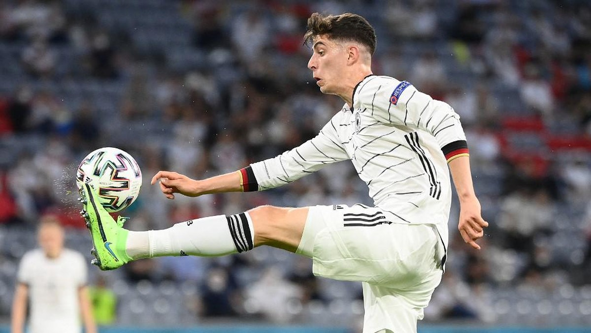 Penyerang Timnas Jerman, Kai Havertz. (Foto: FRANCK FIFE/AFP)