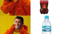 Meme Kocak Ronaldo Singkirkan Botol Coca Cola