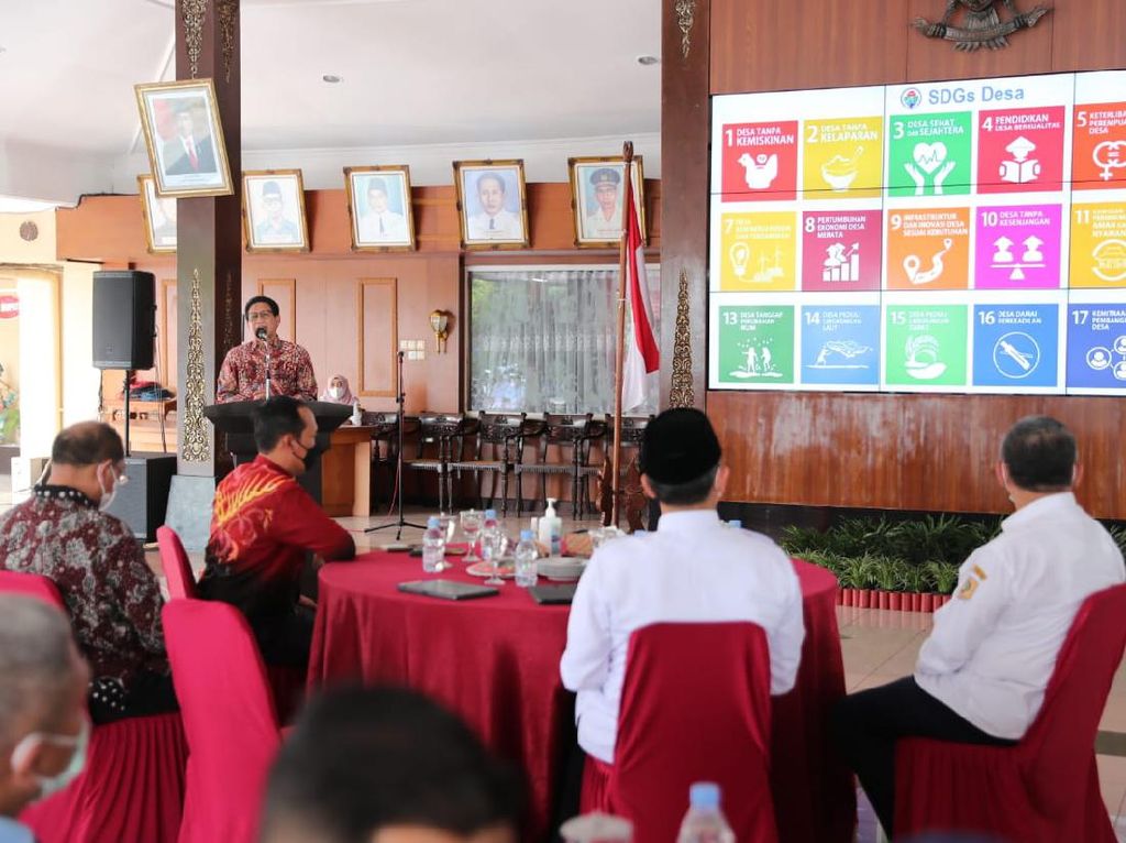 Wonogiri Jadi Kabupaten Pertama Selesaikan Pemutakhiran Data SDGS Desa