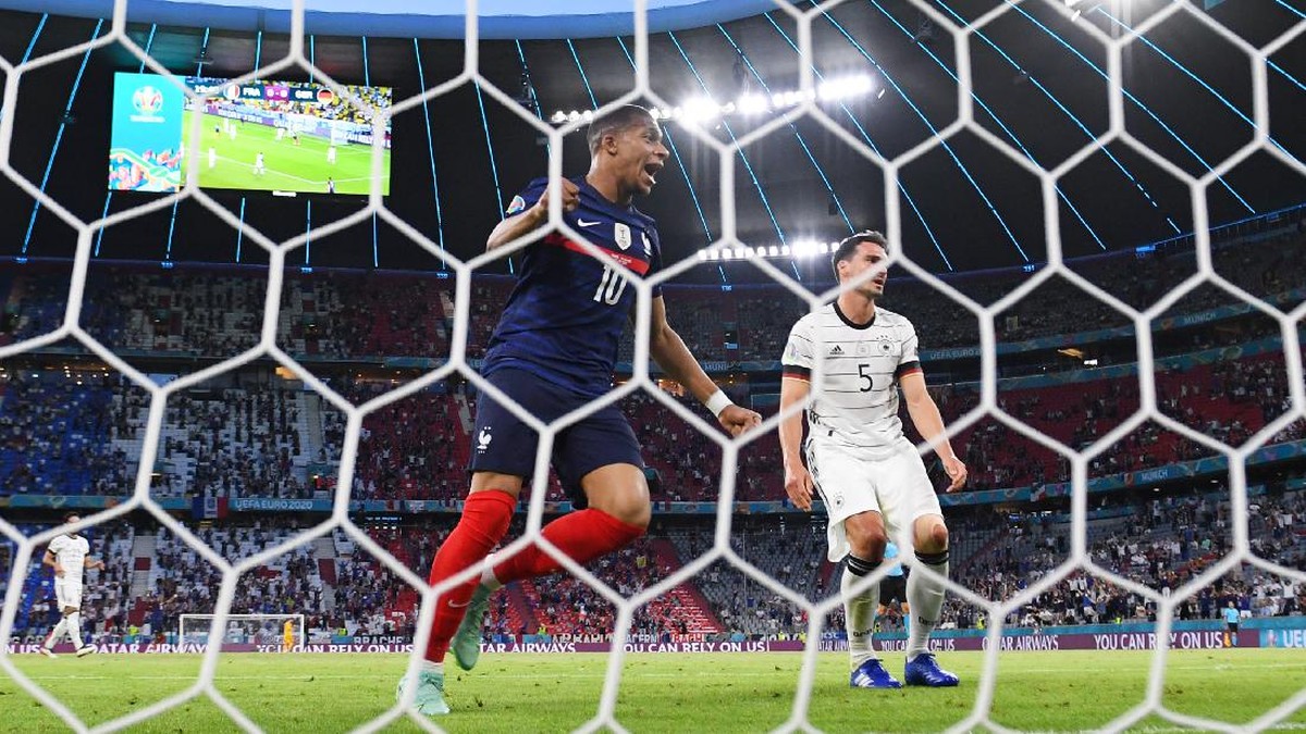 Prancis menang 1-0 atas Jerman pada laga pertamanya di Piala Eropa 2020. (Foto: Getty Images/Matthias Hangst)