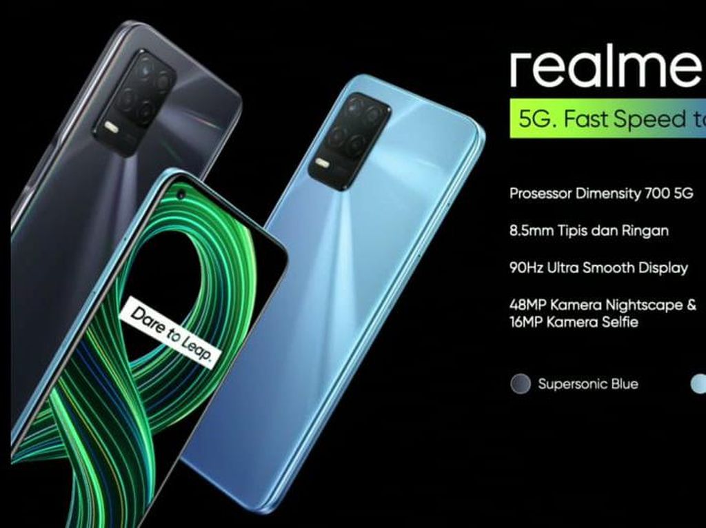 Harga Realme 8 5G, HP 5G yang Disebut Paling Terjangkau