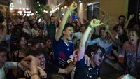 Sorak Sorai Fans Prancis Kala Menang Lawan Jerman di Euro 2020