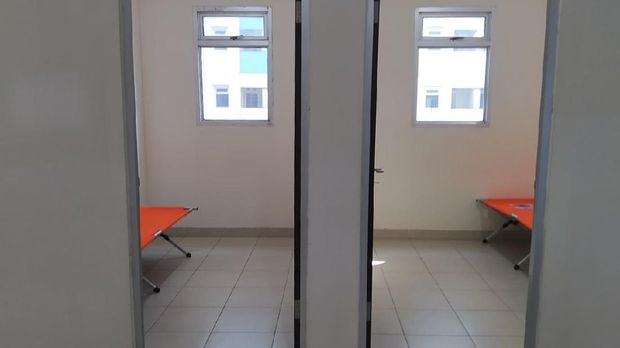 Tempat Isolasi Pasien Covid-19 Rusun Nagrak Bersolek