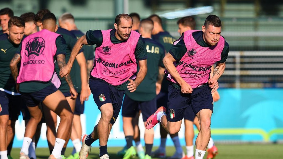 Timnas Italia bakal tampil di Play-off Piala Dunia 2022. (Foto: Getty Images/Claudio Villa)
